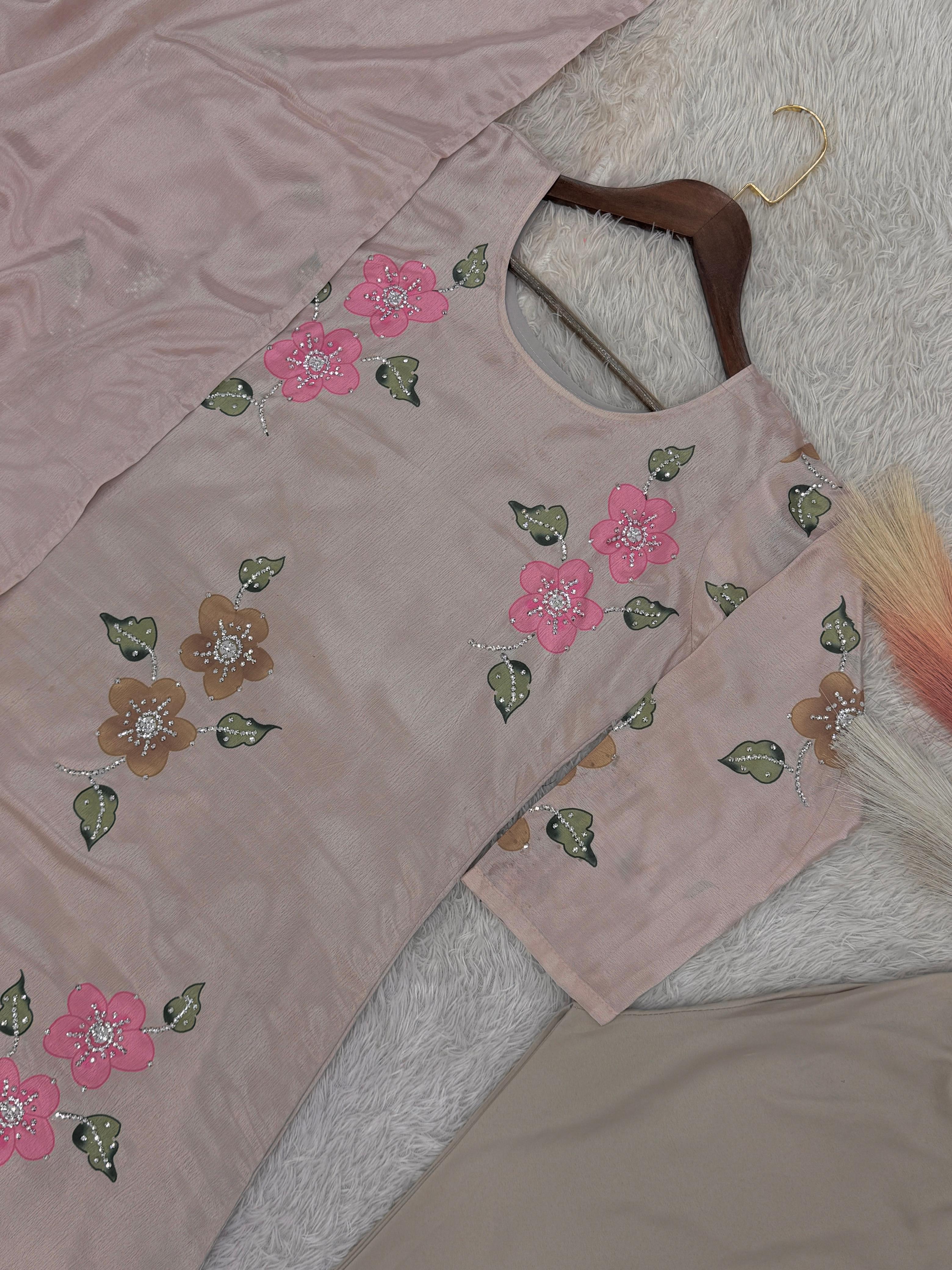 Maverick Fusion 3 Piece A-line Kurti Set